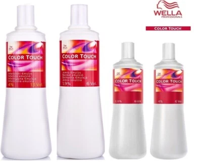 Wella Color Touch Emulsion - Hydrogen Peroxide 1,9%, 4 % 500 ml/ 1000ml