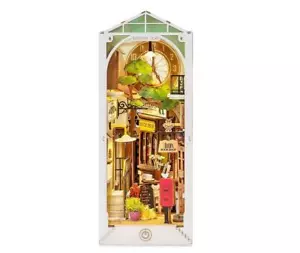 New Robotime Rolife Sunshine Town Book Nook TGB02 - Picture 1 of 3