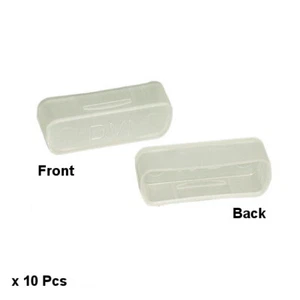 Bolsa KNTK de 10 piezas protector de enchufe cubierta de polvo DVI para DVI-I/DVI-A/DVI-D transparente - Imagen 1 de 1
