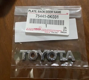 Badge Emblem Chrome Logo Sticker For Toyota Hiace Commuter - Bild 1 von 5