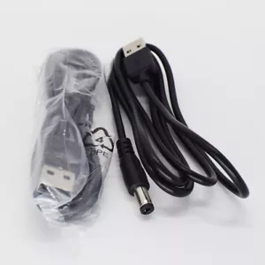 10pcs 1M/3.3FT USB 2.0 Male to 5.5x2.1mm Male 20AWG DC Power Charger Cable - Picture 1 of 5
