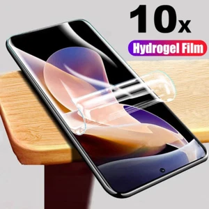 For Asus Zenfone 9 10 10x Soft Hydrogel Films Full Screen Protector Shockproof - Picture 1 of 10