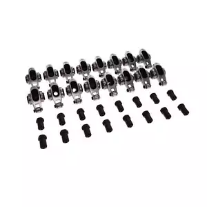 Steel Rocker Arms 1.7 Ratio 3/8" Stud, Needle Bearing Tip for Chevy LS1 LS2 LS6 - Foto 1 di 4