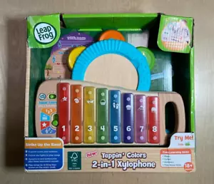 NEW Leap Frog Tappin Colors 2-in-1 Xylophone 18mo+ - Picture 1 of 13
