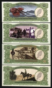 Chatham Islands $2 3 10 15 1999 COMPLETE Set Commemorative UNC POLYMER Animals - Picture 1 of 5