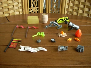 Playmobil Sammlung Scheinwerfer Feuer Ritter Konvolut Ersatzteile Ersatz - Picture 1 of 4
