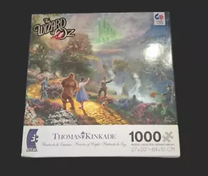 CEACO 2012 Thomas Kinkade The Wizard of Oz 1000 PC Puzzle Complete 27 X 20 - Picture 1 of 5