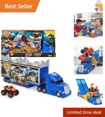 Exclusive El Toro Loco Transforming Hauler – Epic Racing Playset for Ages 4-6+ - Image 1 of 4
