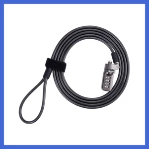 Blocco Cavo Notebook Portatile Combinazione Antifurto Sicurezza Blocco Password 4 Cifre - Foto 1 di 11