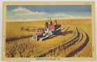 Farming in Minonk Illinois Unposted Postcard