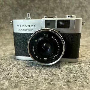 Miranda 250 Sensoret 70's 35mm Vintage Chrome Camera NOT WORKING - Picture 1 of 8