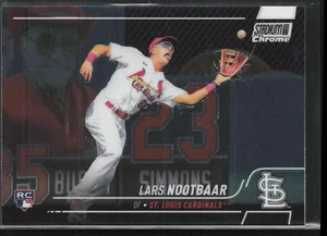 2022 Topps Stadium Club Chrome Lars Nootbaar 186 RC | St. Louis Cardinals - Picture 1 of 2