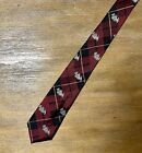Polo Ralph Lauren garçons 4-7 cravate en soie écossaise terrier/mini schnauzer fabriqué à l'italienne