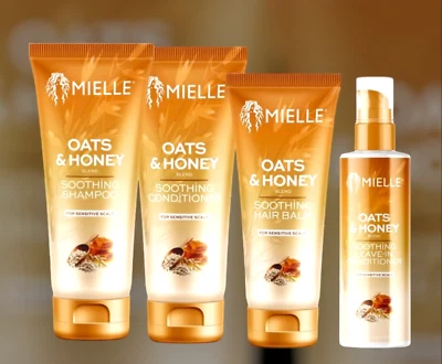MIELLE | OATS & HONEY Mielle | Hafer & Honig | Haarpflegeprodukte Kollektion | Sets kostenloses UK Porto