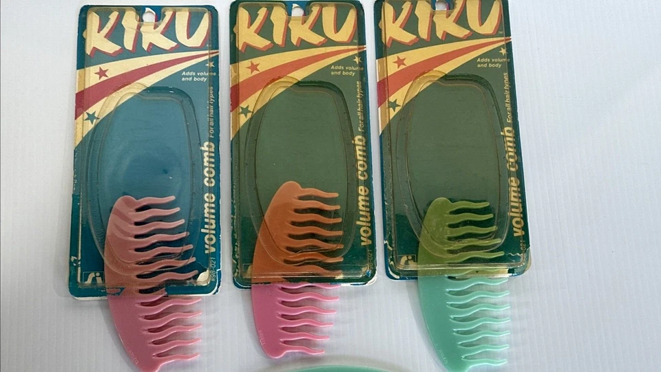 Vintage 90’s Volume Pocket Comb Wet Dry Super Unbreakable Stance Lot Of 3 - Image 1 of 1
