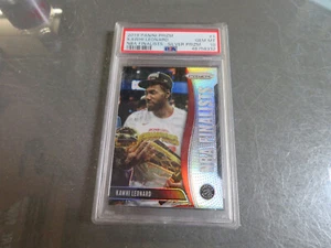 2019-20 Panini Prizm NBA Finalists Silver Prizm Kawhi Leonard #1--PSA GEM MT 10 - Picture 1 of 3