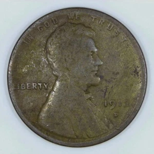 Lincoln Wheat 1912-D un centavo 1c G Z495 - Imagen 1 de 2