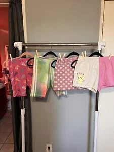4 Pair Girls Shorts Size XL Adidas Pokémon Wonder Nation Juicy Couture - Picture 1 of 4
