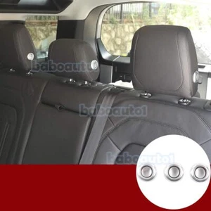 Row Seat Headrest Switch Button Ring Decor for Land Rover Defender 90 110 20-24 - Picture 1 of 8