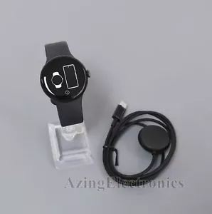 Reloj Google Pixel 41mm Negro Mate Caja Acero Inoxidable GA03119-US L Tamaño Bueno - Imagen 1 de 4