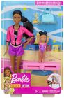 Barbie Gymnastics Dolls & Playset with Brunette Coach Barbie Doll Brunette Small
