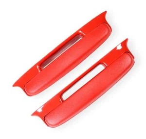 57 Chevy Bel Air Armrest Red Pair 1957 Chevrolet New - Picture 1 of 2