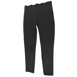 Spanx High Rise Ponte Leggings Women's Size L Large Black Stretch Tight Comfort - Picture 1 of 6