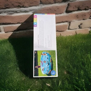 Intex 8 pies x 18 pulgadas SnapSet Kiddie 8 x 8 pies piscina instantánea azul marino profundo - Imagen 1 de 3