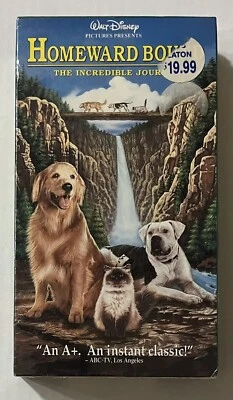 Homeward Bound: The Incredible Journey (1993) - Cinta VHS sellada Foto 1 de 4