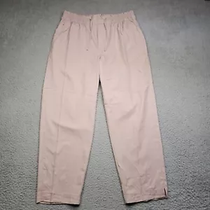 Never Not Hustle Hose Damen groß rosa elastisch ziehende Schnur gerade - Bild 1 von 13