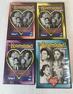 The Honeymooners Lost Episodes Volumes 3-5 And 9-12 On Dvd - Picture 1 of 19
