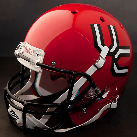 CINCINNATI BEARCATS 1982 Schutt AiR XP Authentic GAMEDAY Football Helmet Cover