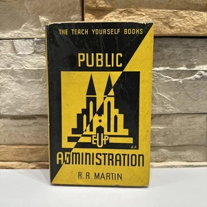 Teach Yourself Books Public Administration By R. R. Martin First Printed 1949 HC - Bild 1 von 15