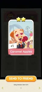 Caramel Apples 2⭐ sticker (Set 9 #2 ) Escape Summer Album - Picture 1 of 1