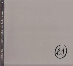 Eberhard Schlotter. Werksverzeichnis der Radierungen. Band 1: 1963 - 1978; Band - Bild 1 von 1