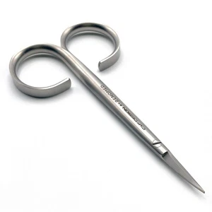C&F DESIGN TYING SCISSORS - CURVED BLADE (TS-1) - Fly Tying NEW! - Picture 1 of 2
