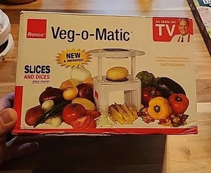 New Ronco Veg-O-Matic, Slices & Dices, Manual, 2010, Ron Popeil, As Seen On TV - Imagen 1 de 7