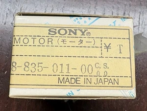 Motore Sony Part 8-835-011-00 nuovo NOS - Foto 1 di 2