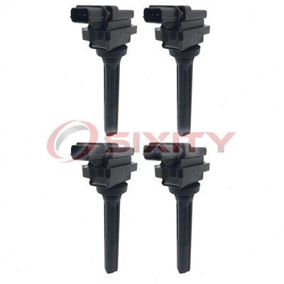 4 pc Hitachi Ignition Coils for 2002-2007 Suzuki Aerio 2.0L 2.3L L4 Spark wu - Image 1 of 4