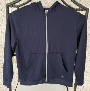 FootJoy Thermo Series Full Zip Performance Hoodie Blau Herren XL - Bild 1 von 5