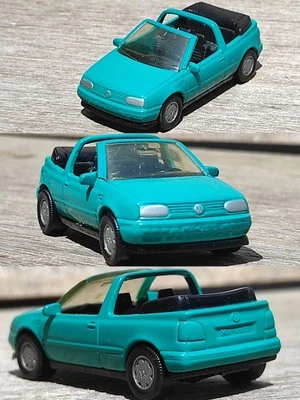 Siku VW Volkswagen Golf GL III Cabriolet Voiture Miniature Métal Collection - Photo 1/4