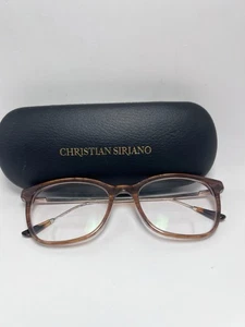 "Gebraucht" Christian Siriano Laetitia Rose Damen Brillengestell nur mit Etui - Bild 1 von 6