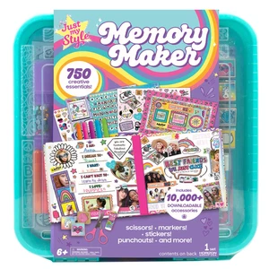 Just My Style Multicolor Scrapbook and Cards Stationery Set, Paper Crafting, Kid - Picture 1 of 8