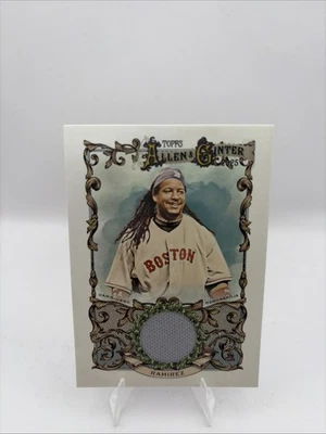 Camiseta relíquia 2025 Topps Allen & Ginter Manny Ramirez #AGR-MR Boston Red Sox - Imagem 1 de 2