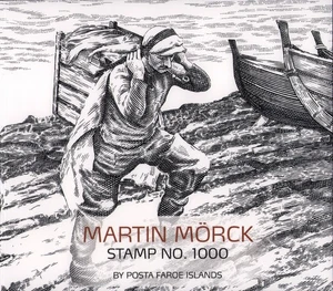 Färöer Insel 2023 Martin Mörck M. Morck Briefmarke Nr. 1000 Ordner MNH +... - Picture 1 of 8
