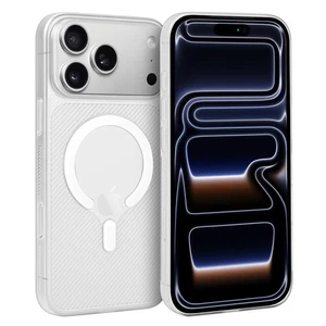 Ultra Slim Case für iPhone 17 Pro Max MagSafe Matt Dünn Schutz Hülle Cover Weiß - Bild 1 von 11