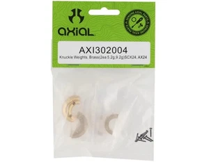 Axial AXI302004 Knuckle Weights, Brass (4): SCX24, AX24 - Picture 1 of 2