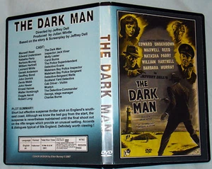 THE DARK MAN - DVD - Maxwell Reed, Edward Underdown - Foto 1 di 1