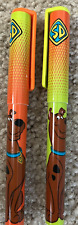 2 Vintage Scooby Doo Długopisy beczkowe 2000s - pomarańczowo-zielone długopisy Hanna Barbera