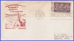 USA5 # 959 ADDR HOUSE OF FARNAM FDC   Progress of Women - Picture 1 of 1